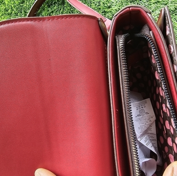 Nikky womens mini bag cross body gorgeous bag, color red  width 8, length 7inche - Picture 4 of 11